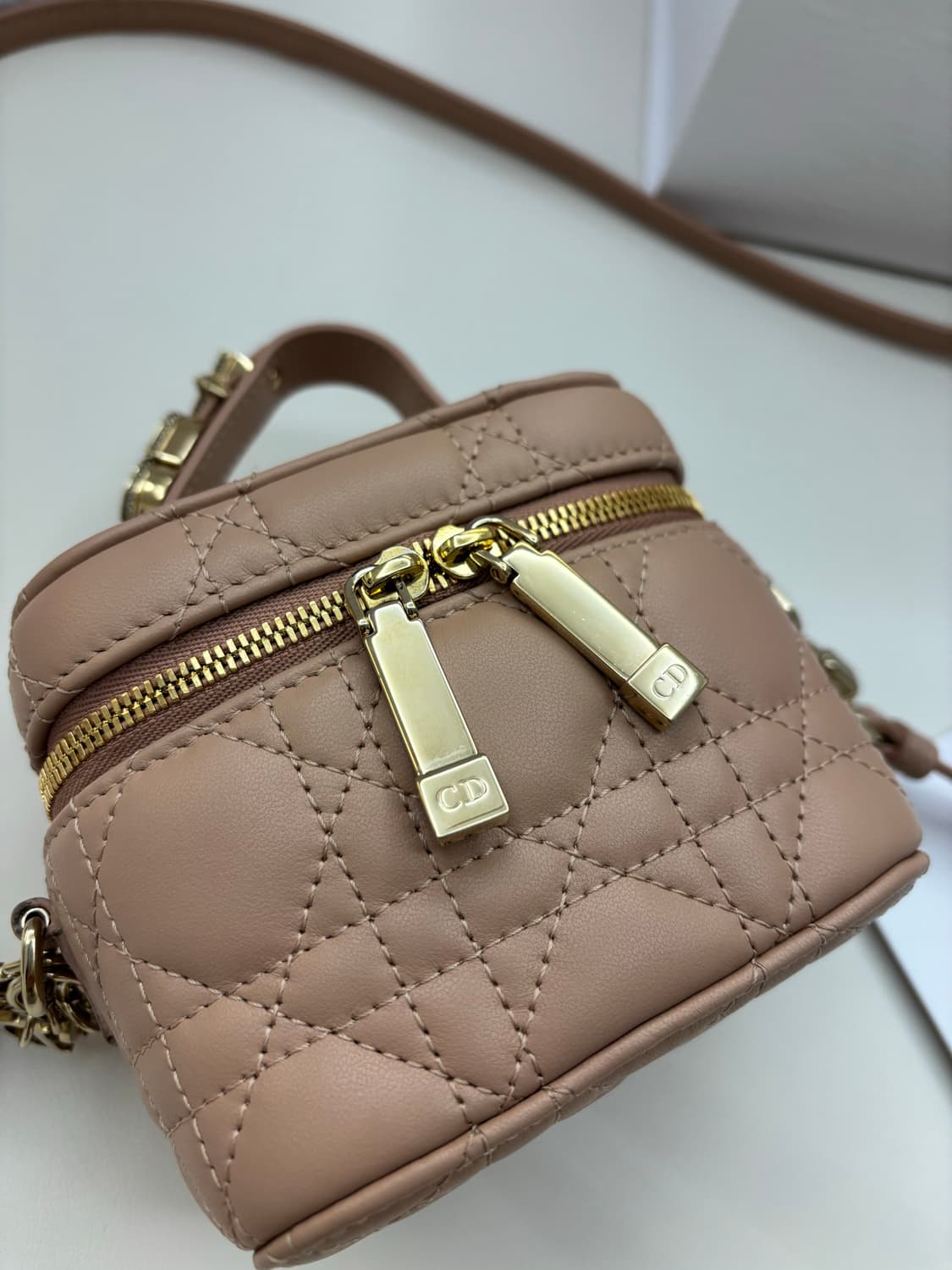 디올 마이크로 베니티 로즈드방 뉴버전 (2025.02 구매) 상품이미지6