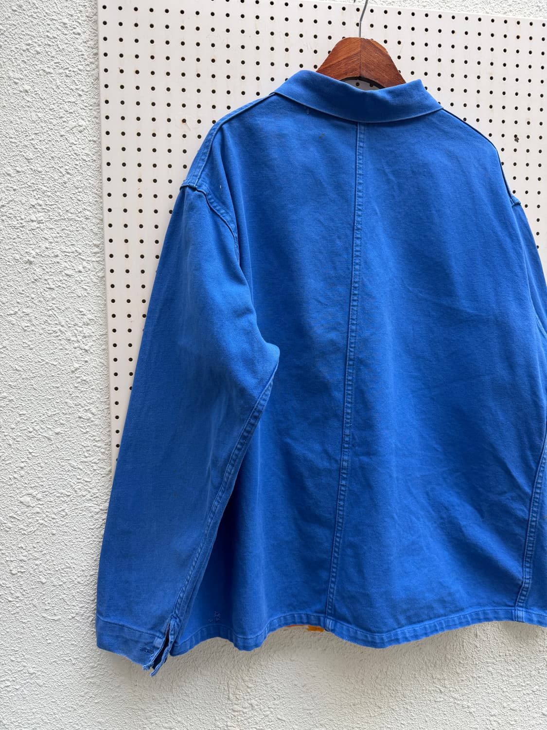 OLD MODEL WASHED BLUE 올드모델 빈티지프렌치워크자켓 상품이미지8