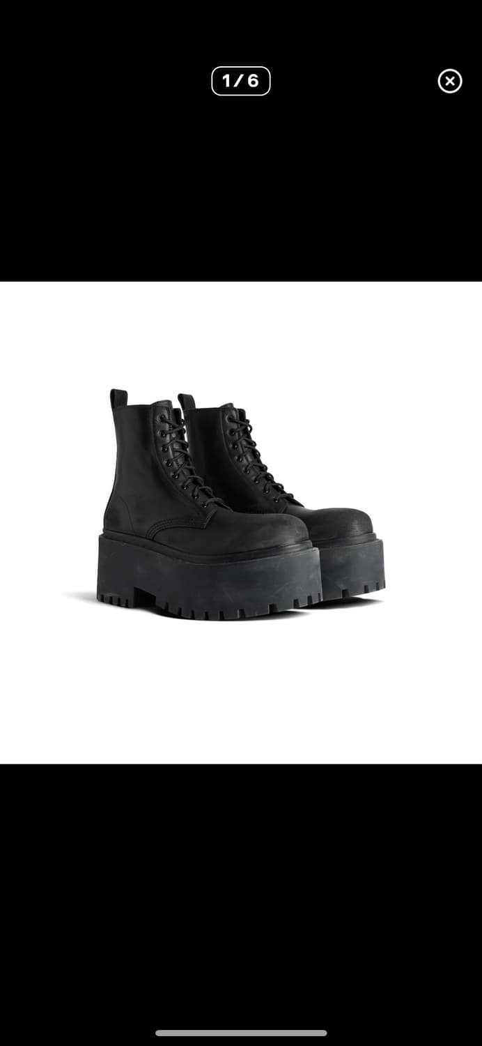 발렌시아가 스트라이크 부츠 상품이미지1