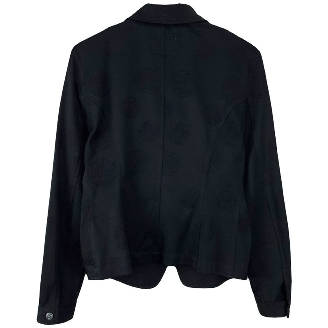 [겐조] 멀티 패턴 드레시드 트커러 자켓 블랙 P01571 상품이미지3