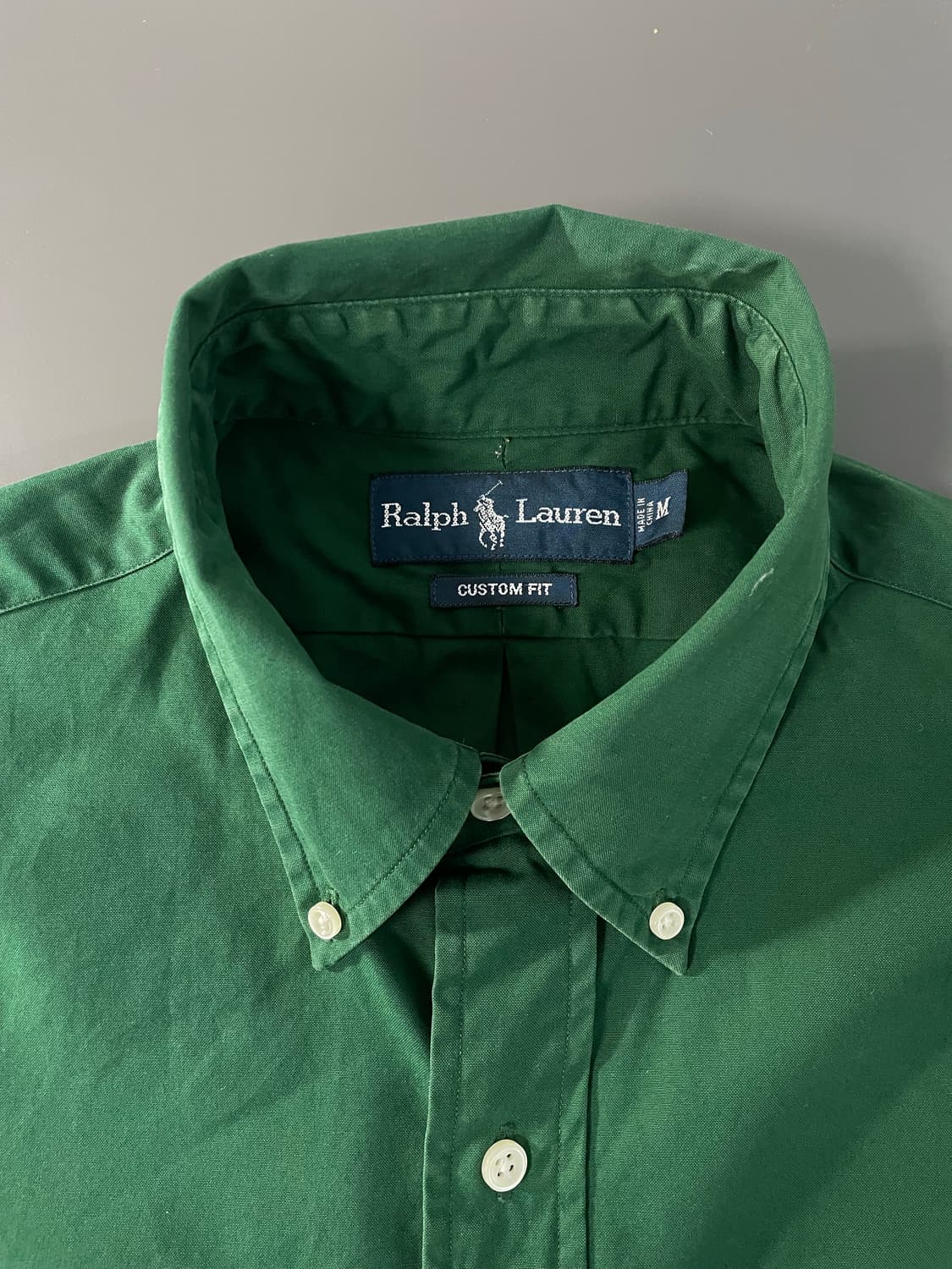 [M] 폴로 랄프로렌 자수로고 옥스포드 셔츠 커스텀 핏 상품이미지6