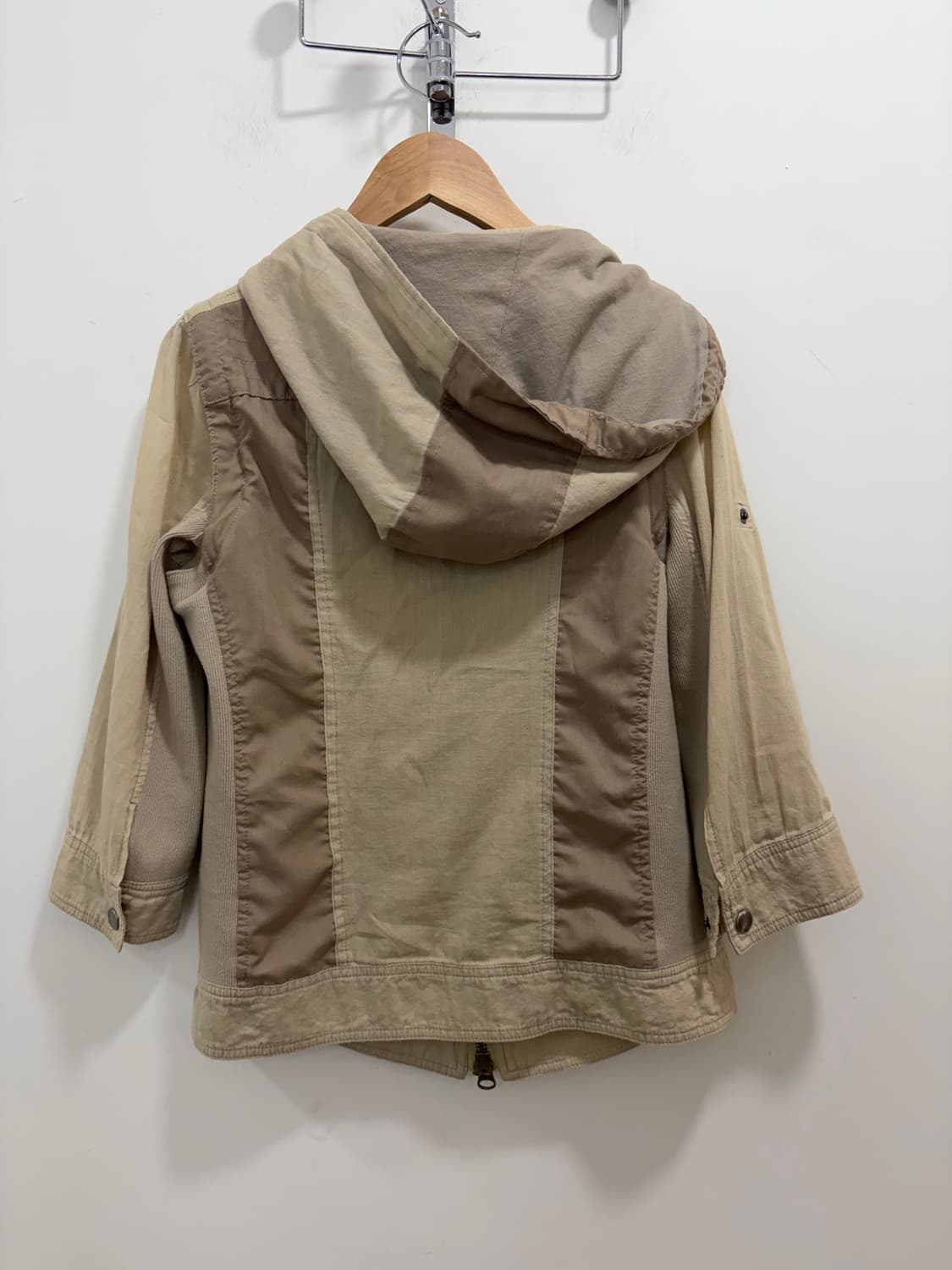 Cynical 베이지 반팔 후드 자켓 상품이미지9