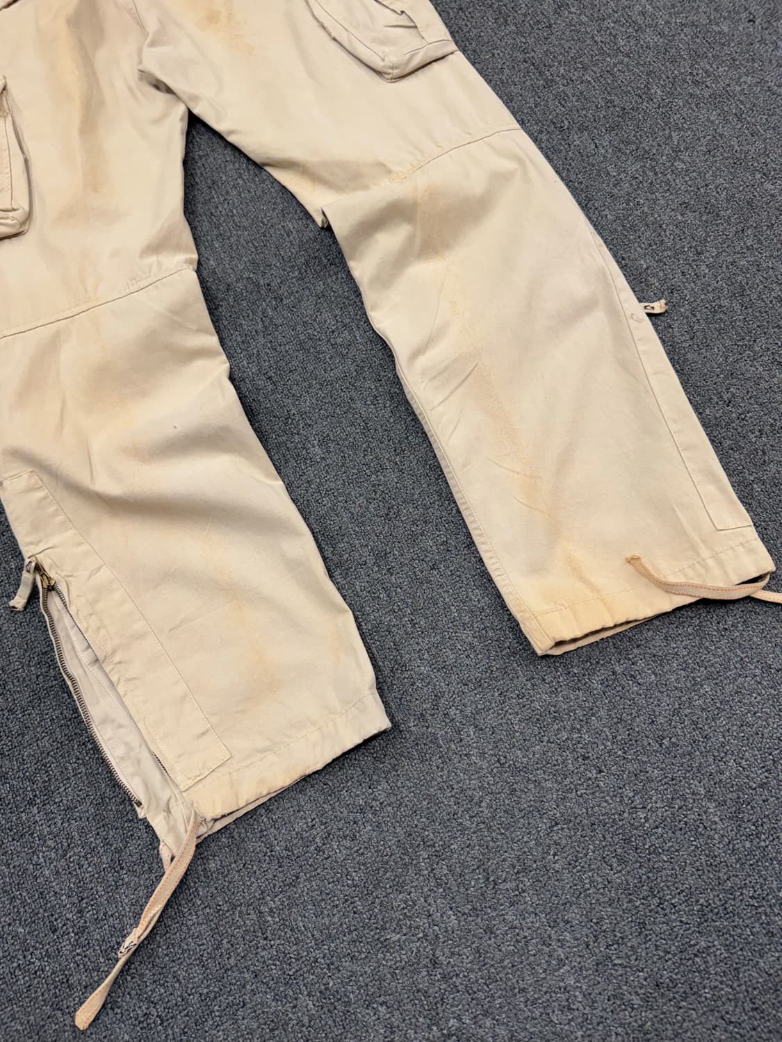 OS)Mason’s 빈티지 베이지 카고 팬츠(지퍼) 상품이미지10