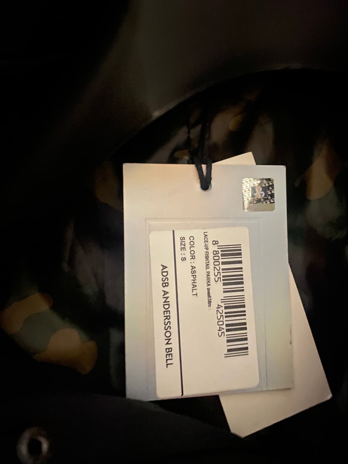 앤더슨벨 피쉬테일 파카 패딩 S 상품이미지7