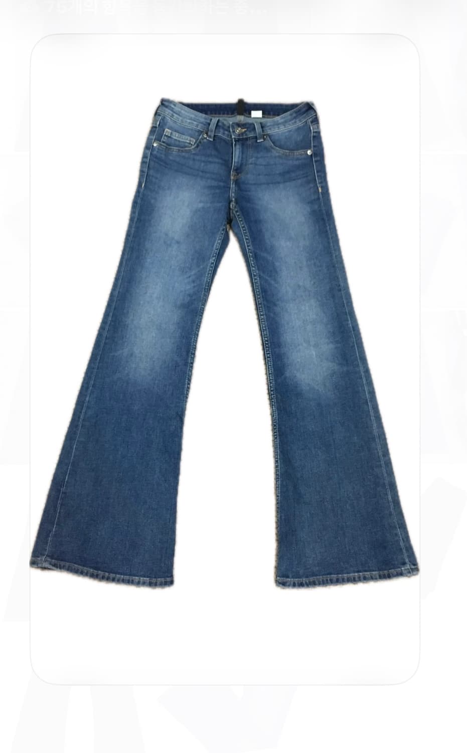 h&m 로우라이즈 부츠컷 진 38 상품이미지2