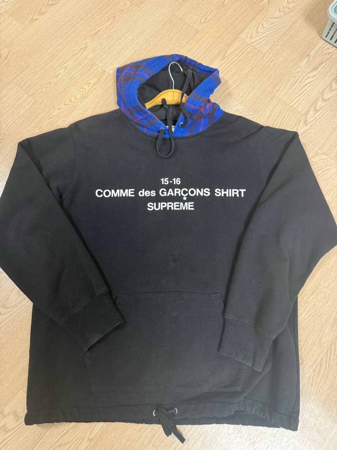 슈프림 꼼데가르송 15-16 투톤후드 상품이미지3
