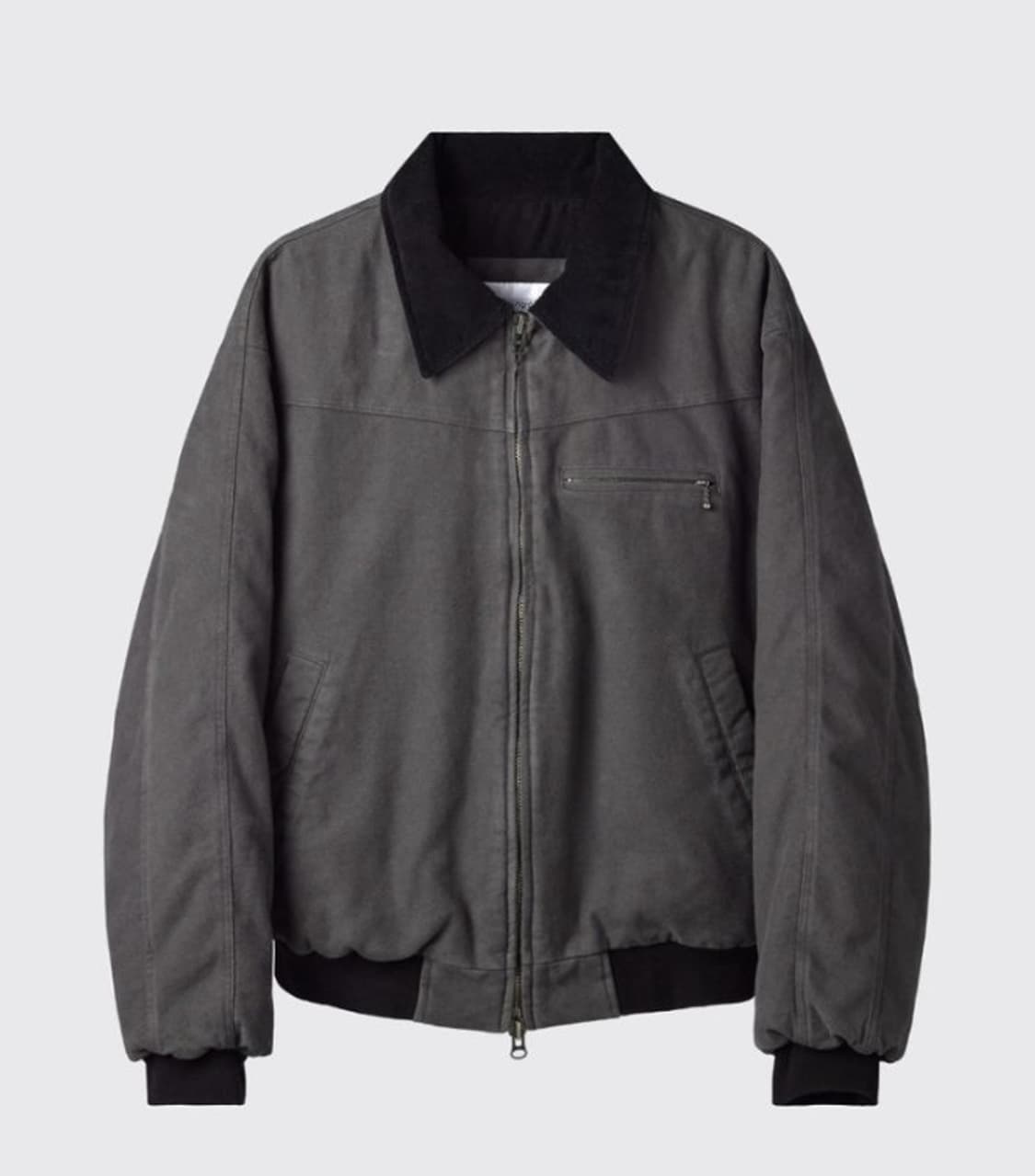 해칭룸 vtg봄버자켓 차콜 4사이즈 상품이미지1