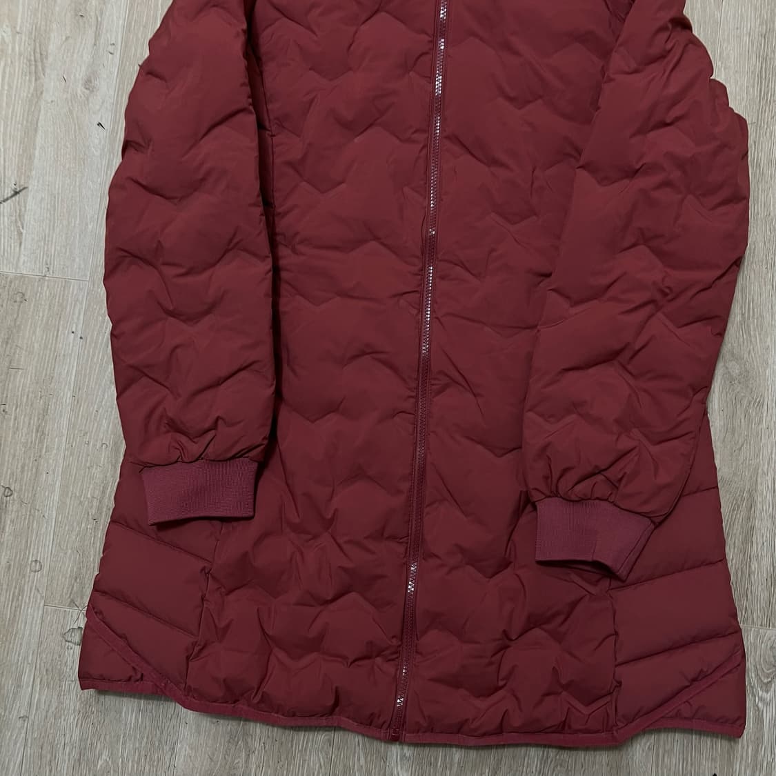 미센스 여성 덕다운 경량 롱패딩 L/100 상품이미지3