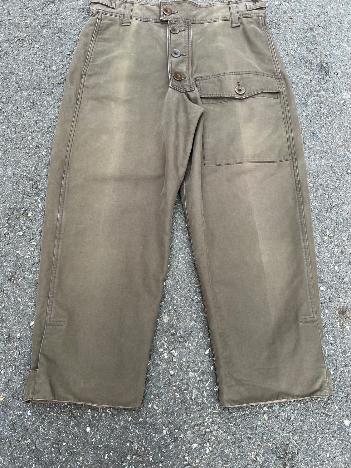 1980s EMPORIO ARMANI DUAL CLOSE 아르마니팬츠 상품이미지4