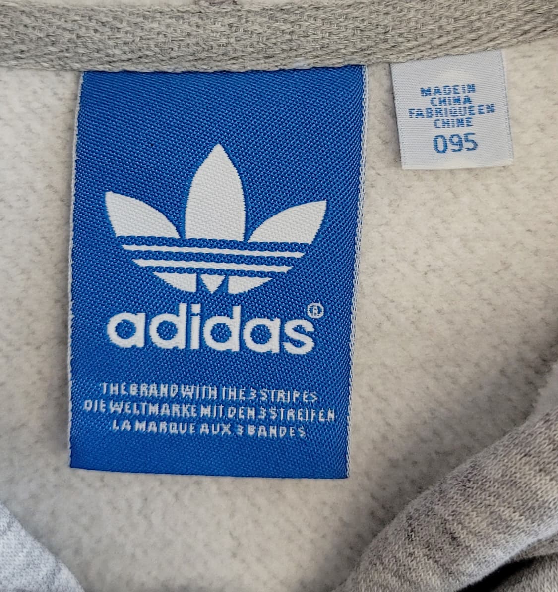 아디다스 후드티셔츠(안감기모) 판매 상품이미지6