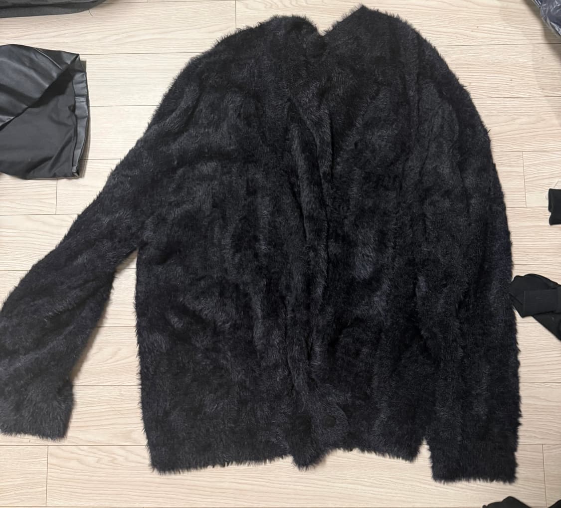 fur cardigan 상품이미지1