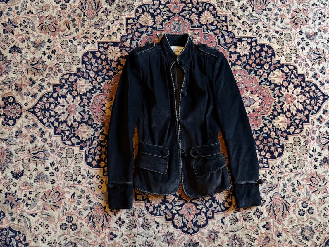 이브생로랑 아카이브 스웨이드 자켓 55 상품이미지1