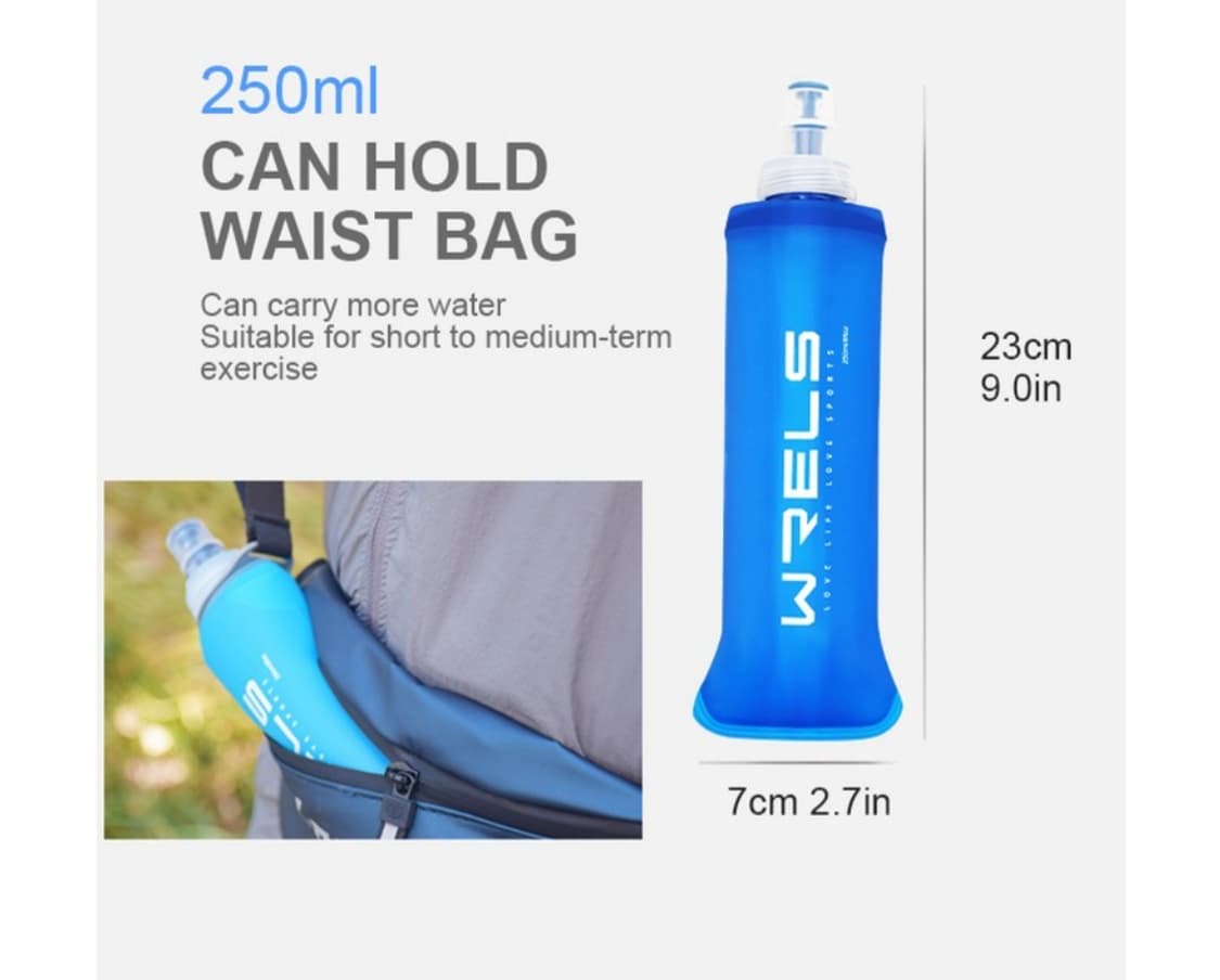 INOXTO 트레일러닝 조끼 백팩 + WRELS 접이식 스포츠 물병 상품이미지10