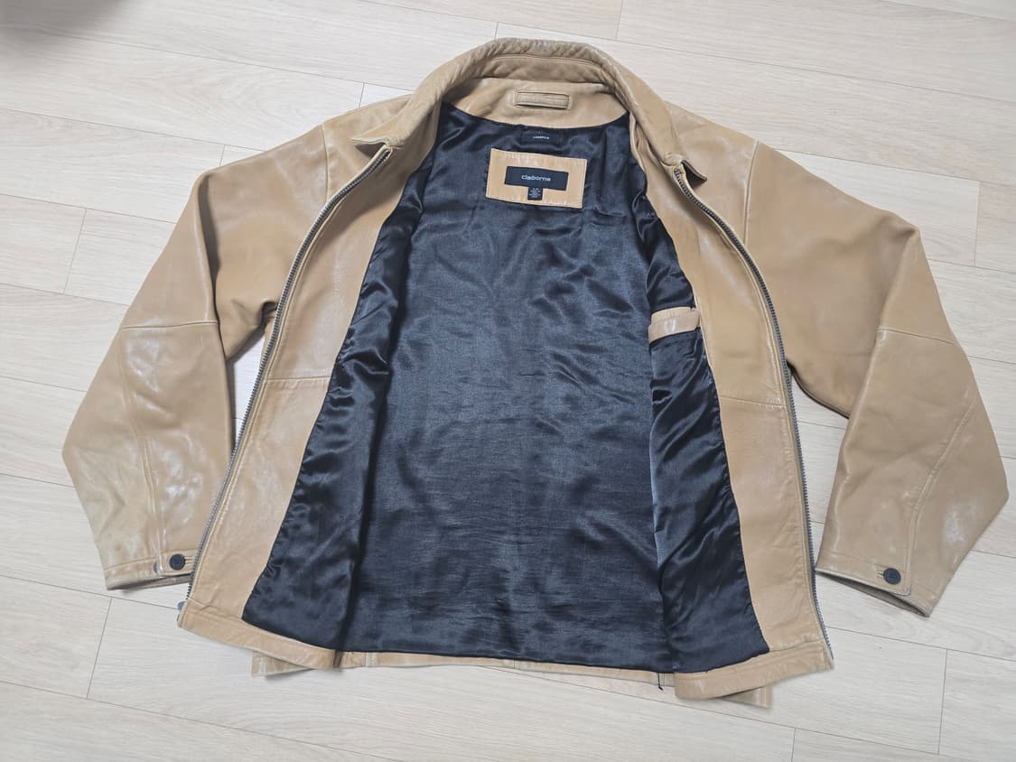 Claiborne 램스킨 레더자켓 L 상품이미지5