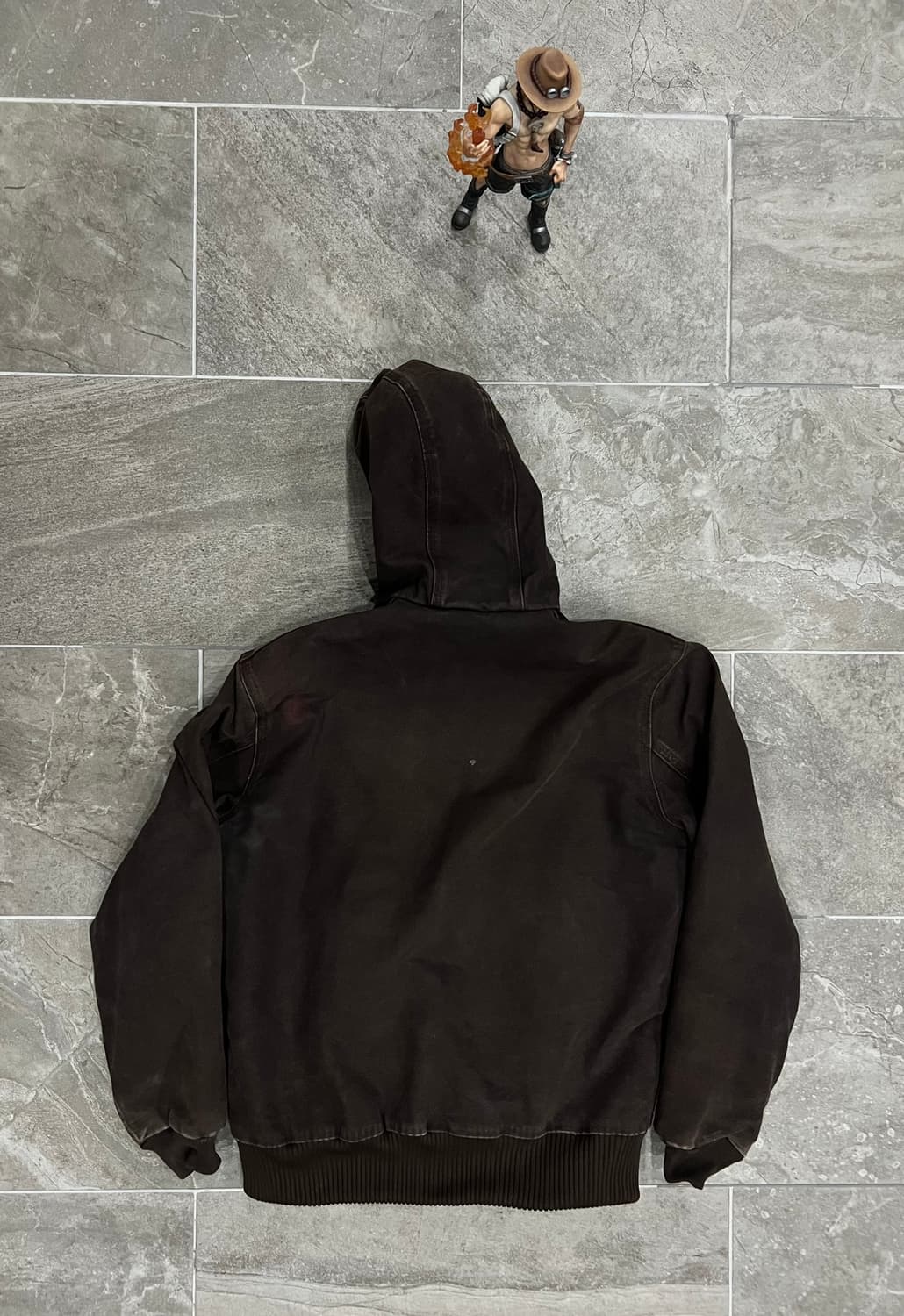 (S) 칼하트 덕 액티브 후드자켓 J130 DKB 다크브라운 상품이미지2