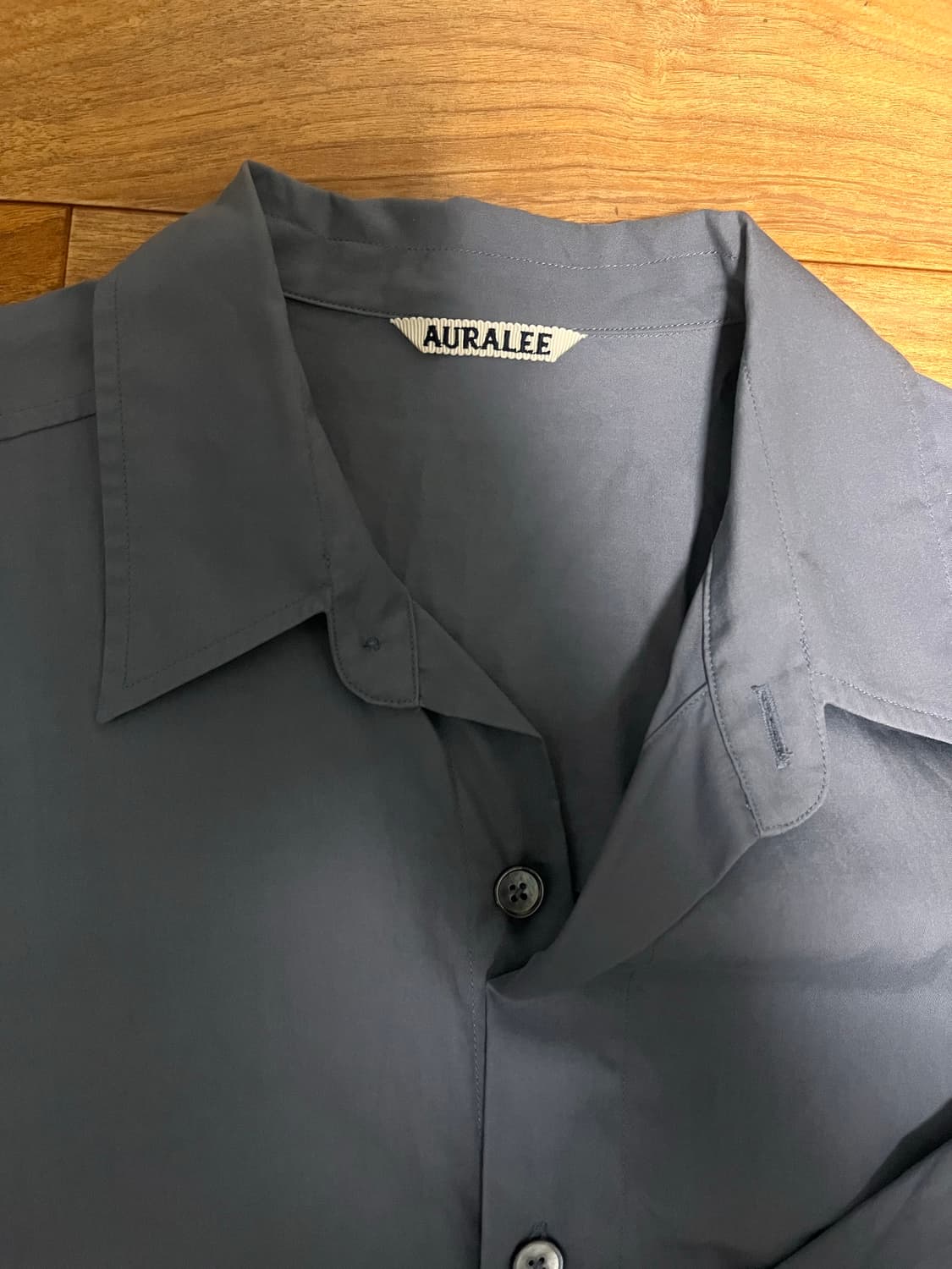 오라리 블루그레이 반팔셔츠5 상품이미지2