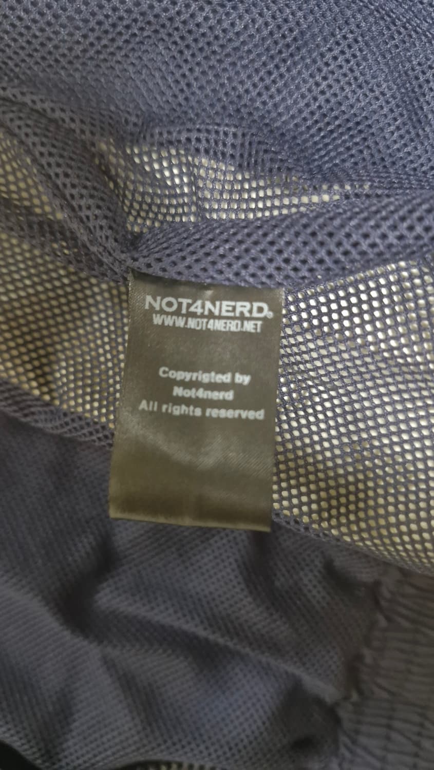 낫포너드 트라이벌 로고 나일론 레이싱 재킷 바람막이 (XL) 상품이미지3