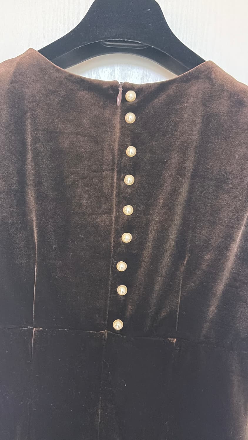 셀프웨딩 일본빈티지 벨벳 머메이드 드레스 44,55 상품이미지5