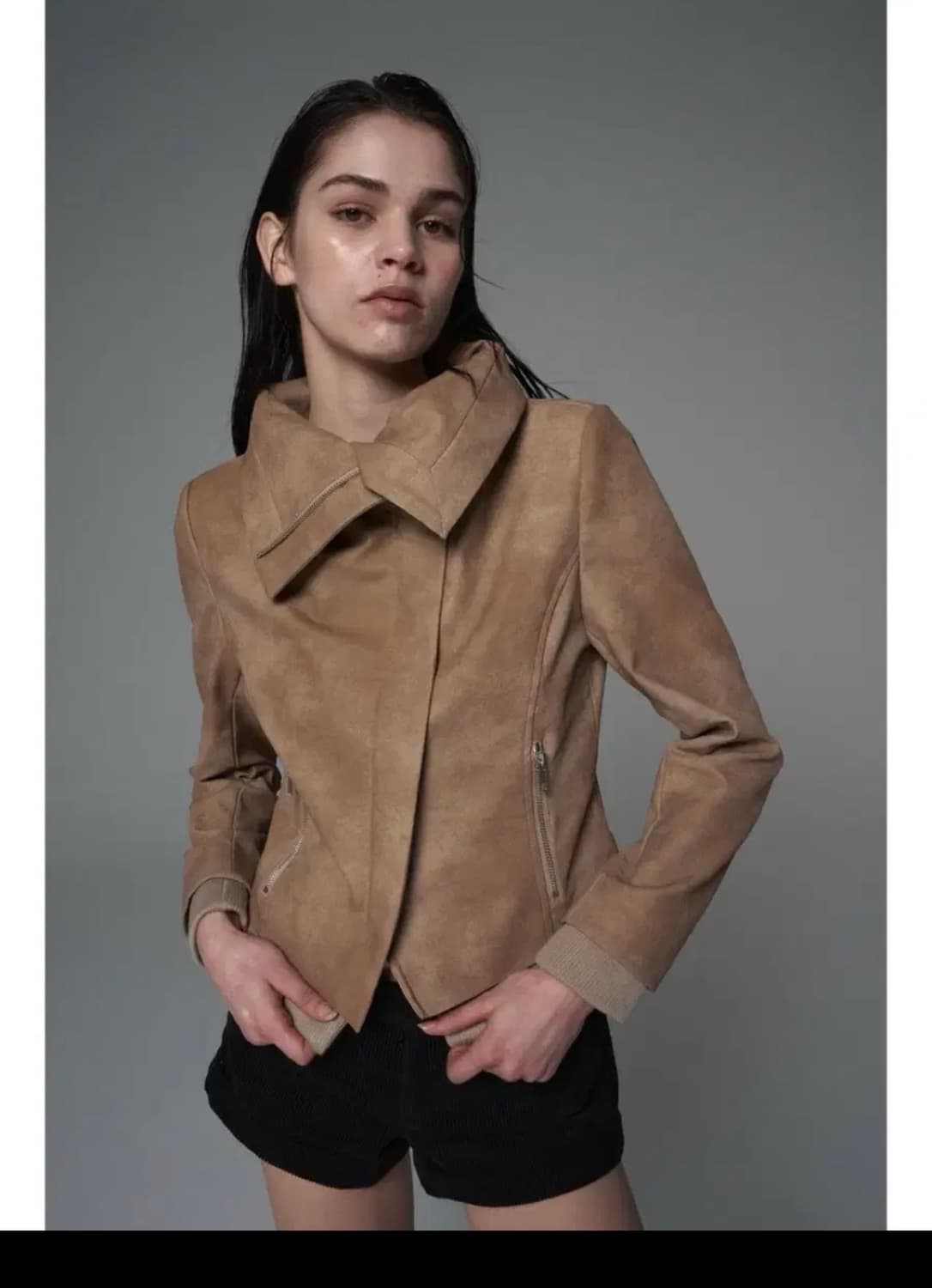 세틀포문 레더자켓 상품이미지1