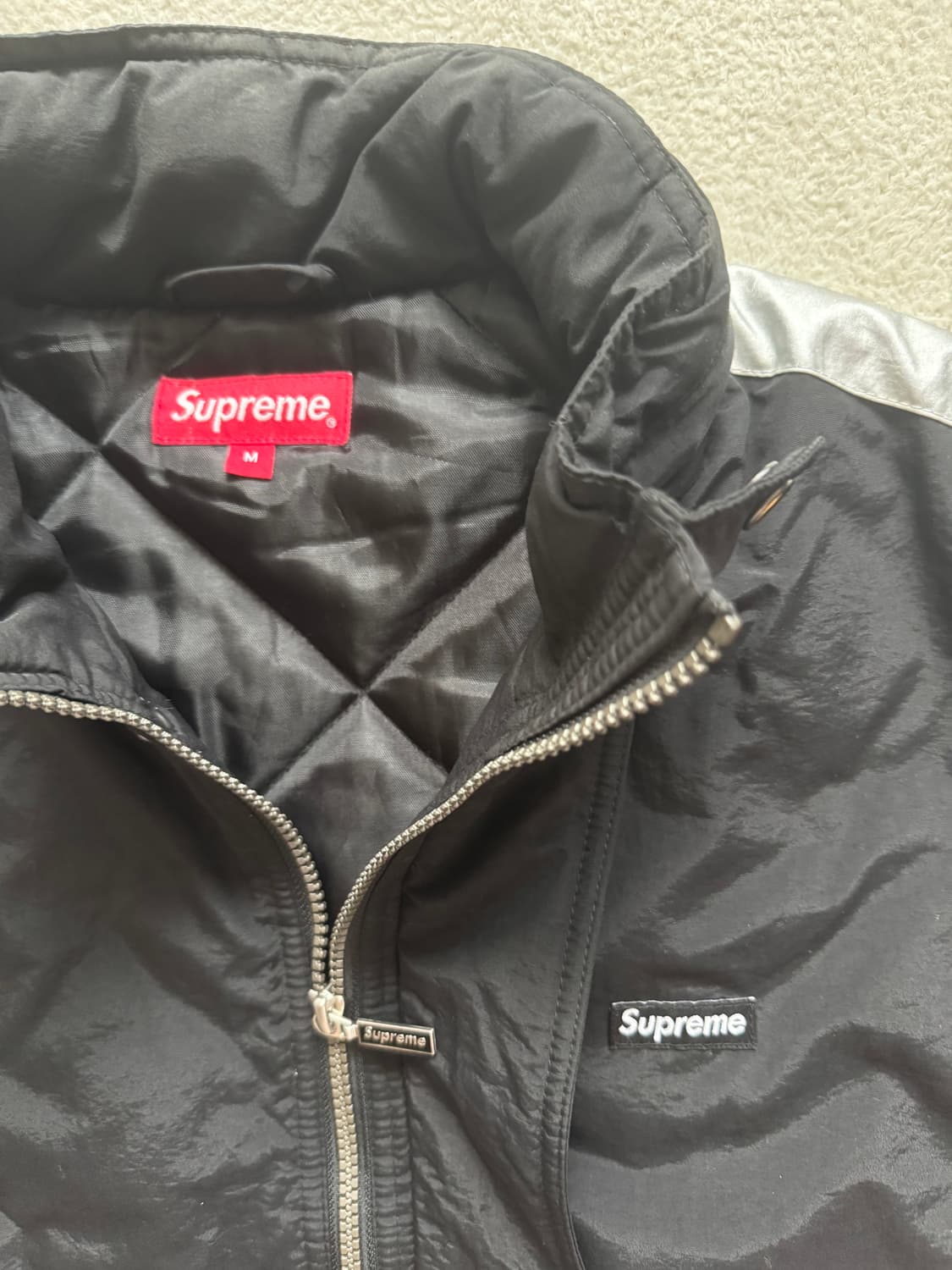 슈프림 스타디움 파카 블랙 M 상품이미지5