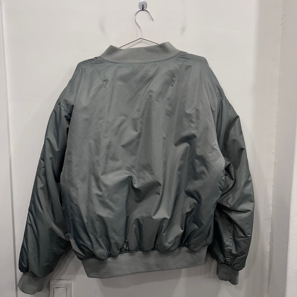 ANOUTFIT 나일론 MA-1 항공 점퍼 자켓 상품이미지5