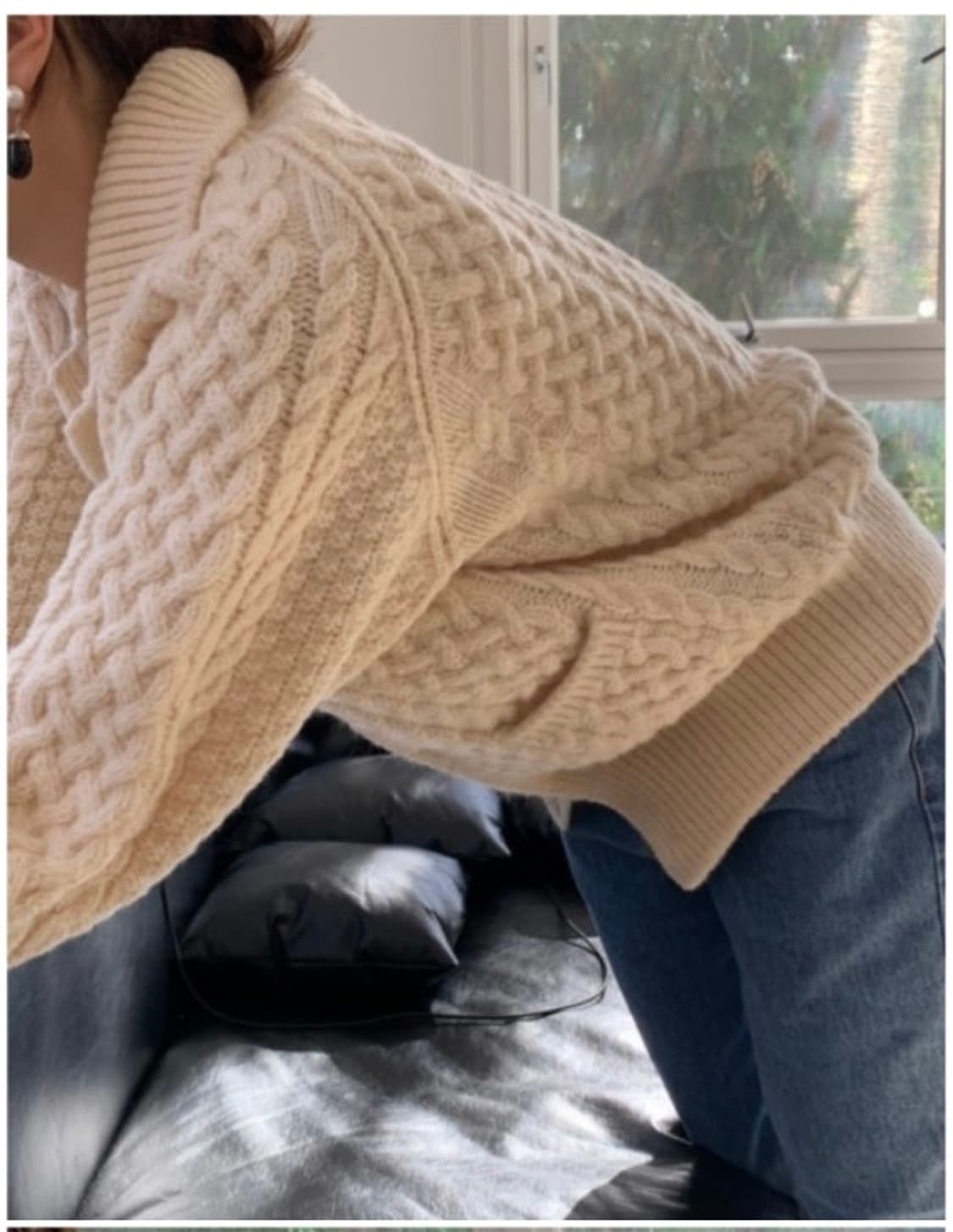 Mone모네 루카 스코틀랜드 가디건 상품이미지1