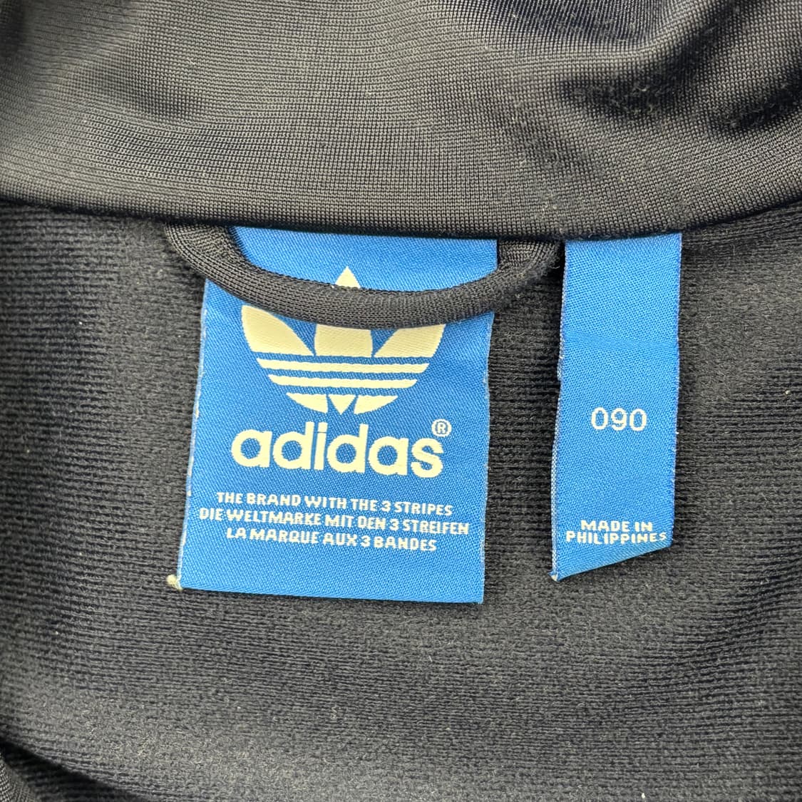 90 아디다스 파이어버드 네이비 트랙탑  상품이미지4