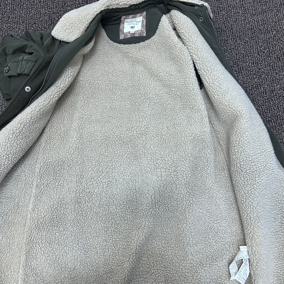 써스데이 아일랜드 여성 롱 야상 자켓 점퍼 90(M) 상품이미지10