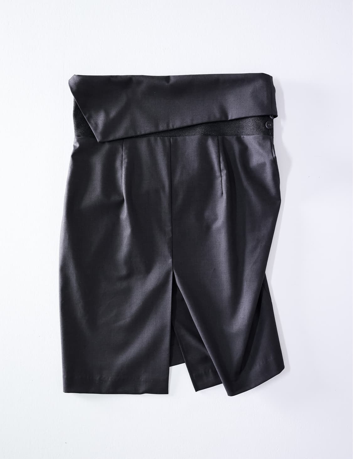 울리카상투스 브레이스 핀턱 스커트(그라파이트) 상품이미지2