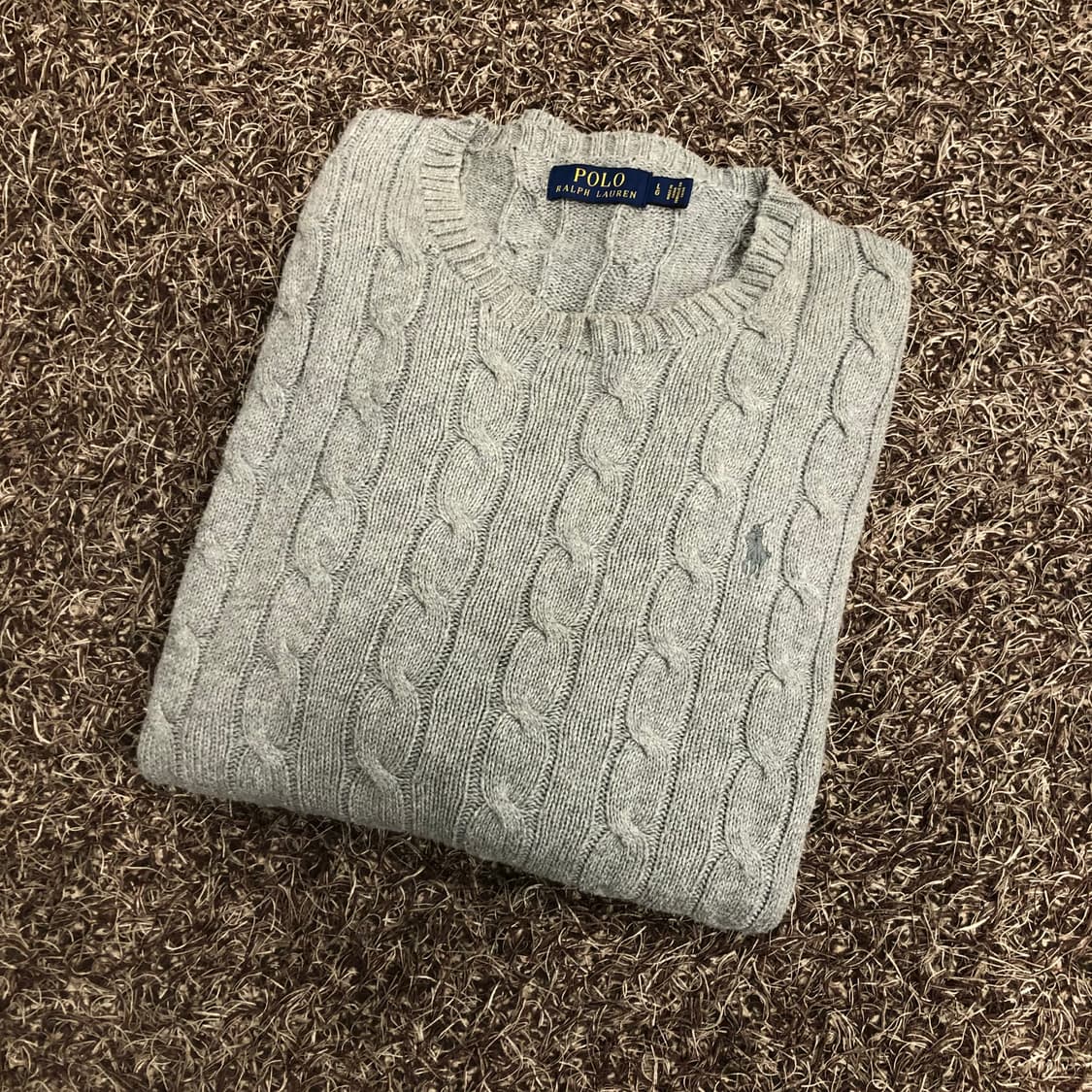 폴로 랄프로렌 케이블 니트 상품이미지1