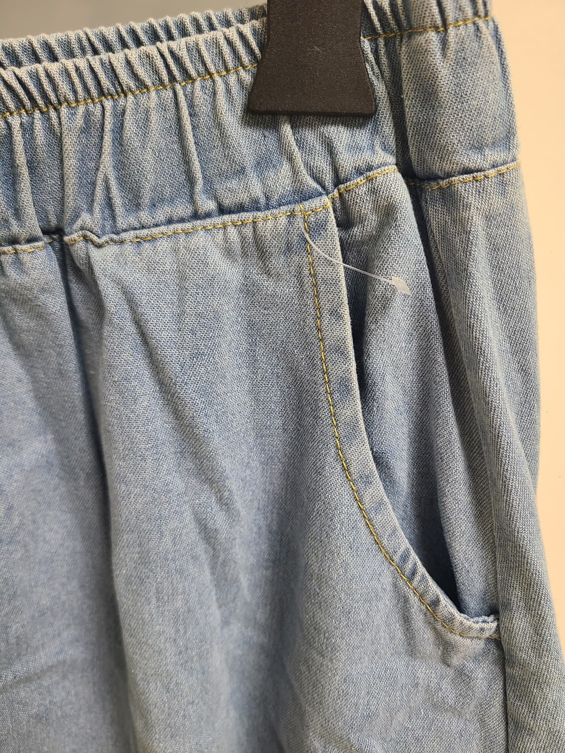 새상품 a라인 밴딩 연청치마 상품이미지2