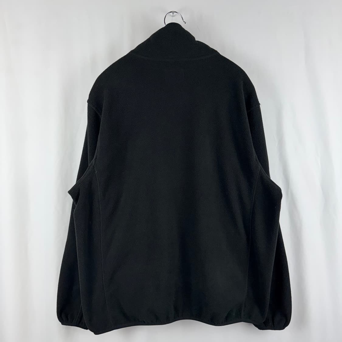 (105) 지프 자수로고 플리스 집업 자켓 블랙 상품이미지6