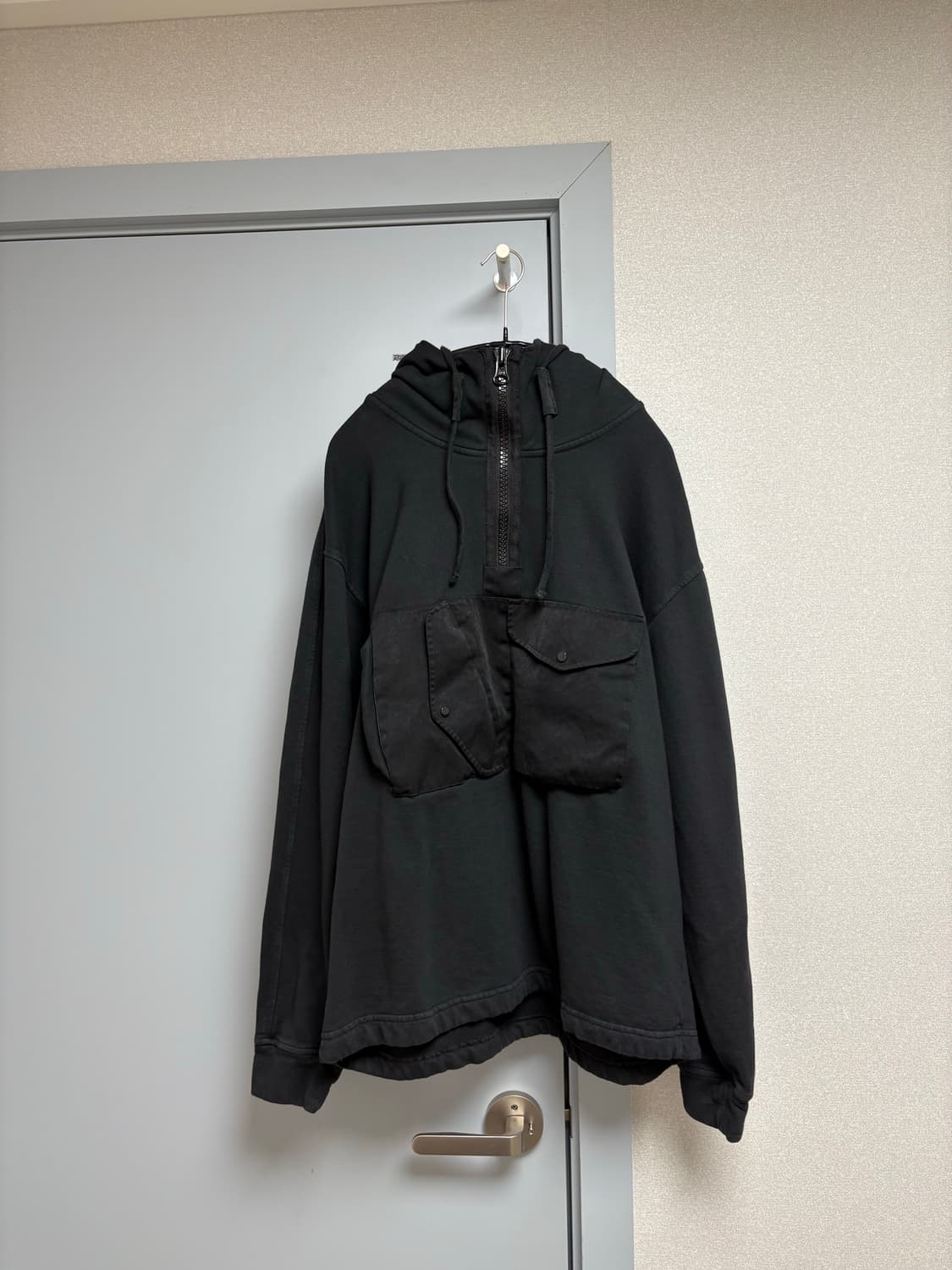 Ten C 텐씨 포켓 후드 아노락 블랙 L 상품이미지1