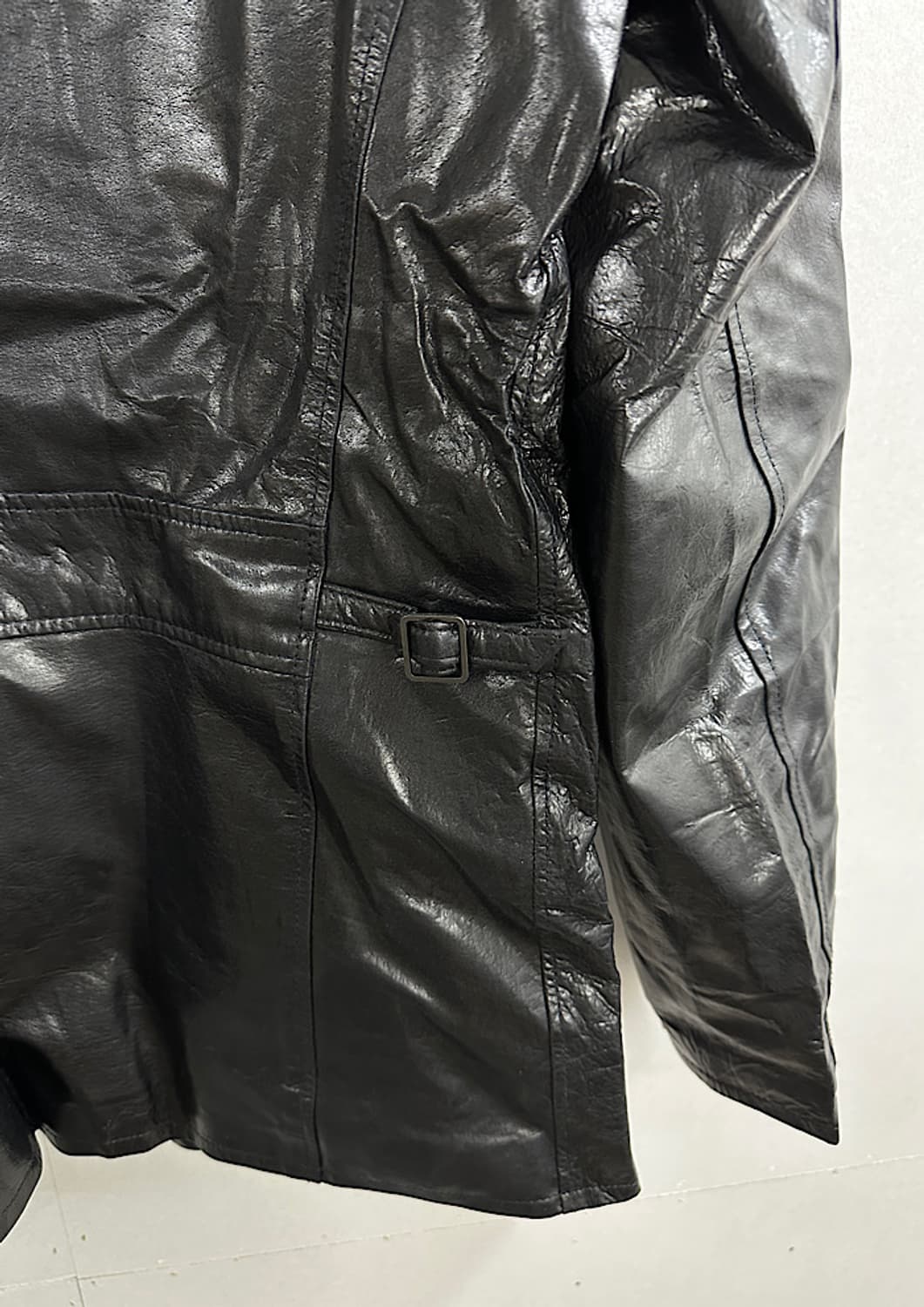 빈티지 게스 가죽 자켓 L  상품이미지4