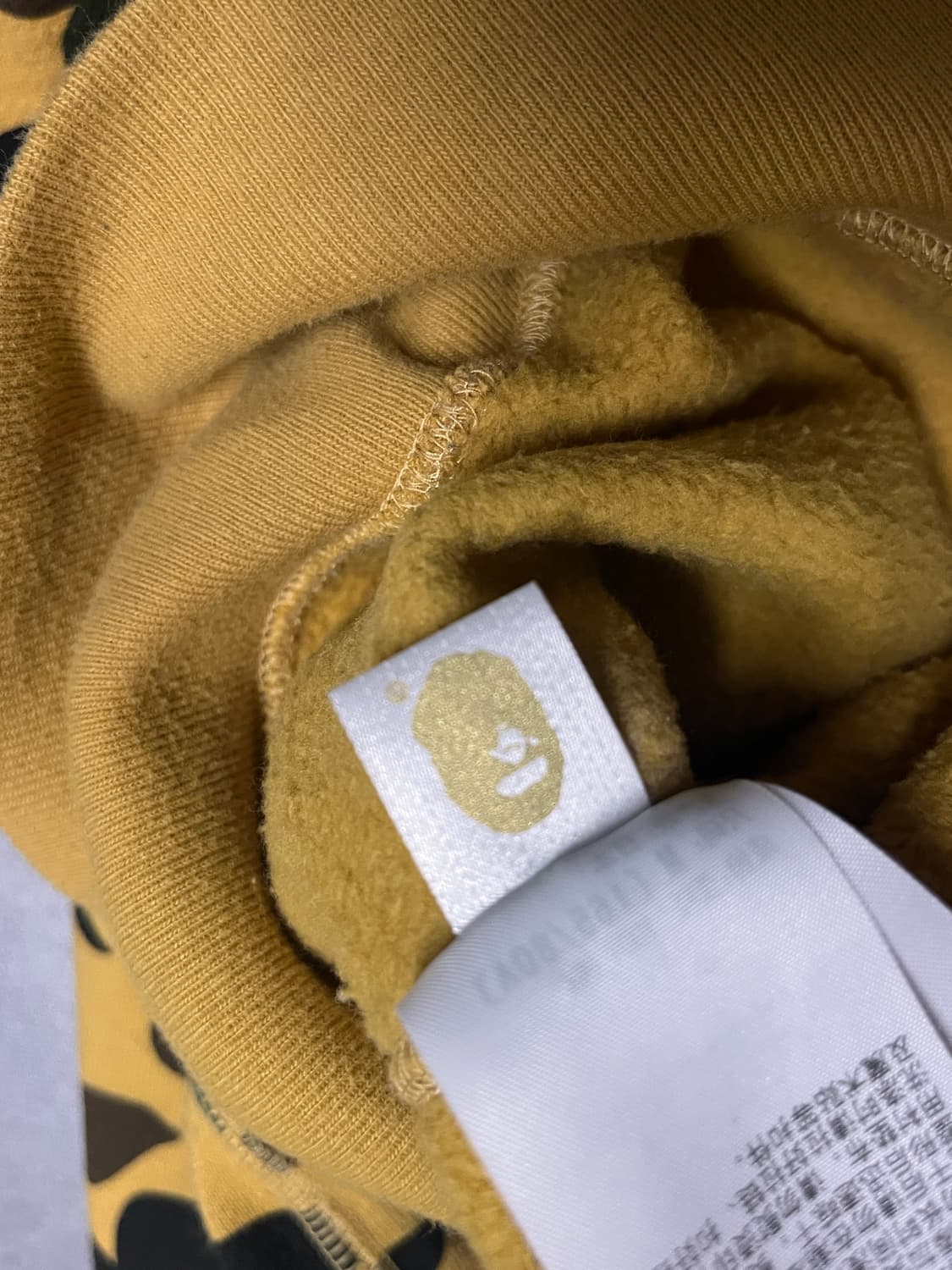 새상품급) 베이프 황계 샤크 후드집업 상품이미지5