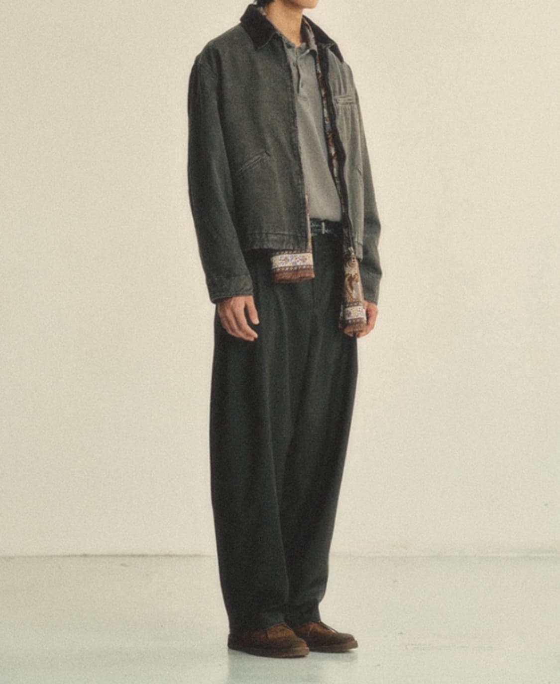 아트이프액츠 힐사이드 워크자켓 머드브라운 M 상품이미지7