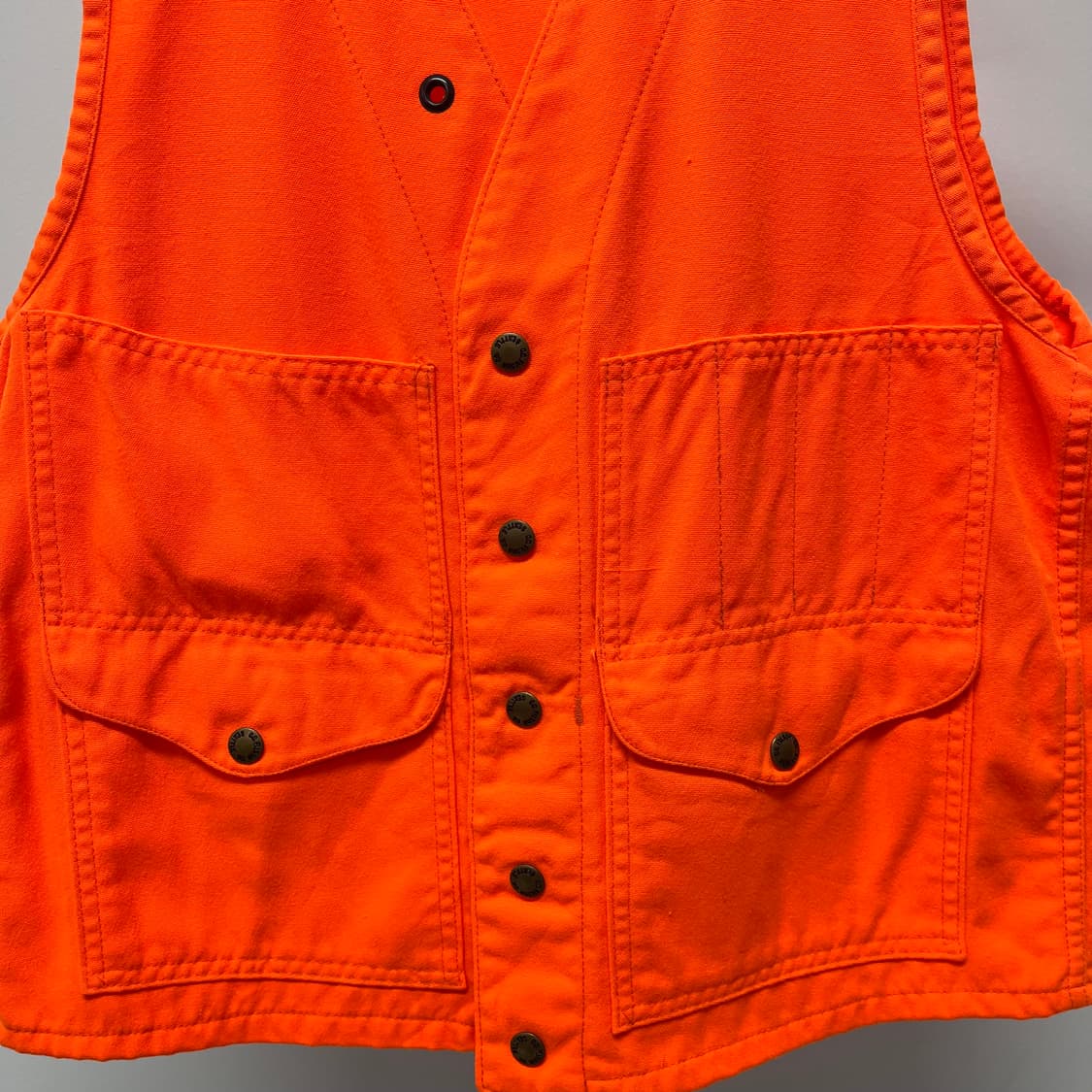 [36] USA made FILSON 필슨 빈티지 헌팅 베스트 오렌지 상품이미지2