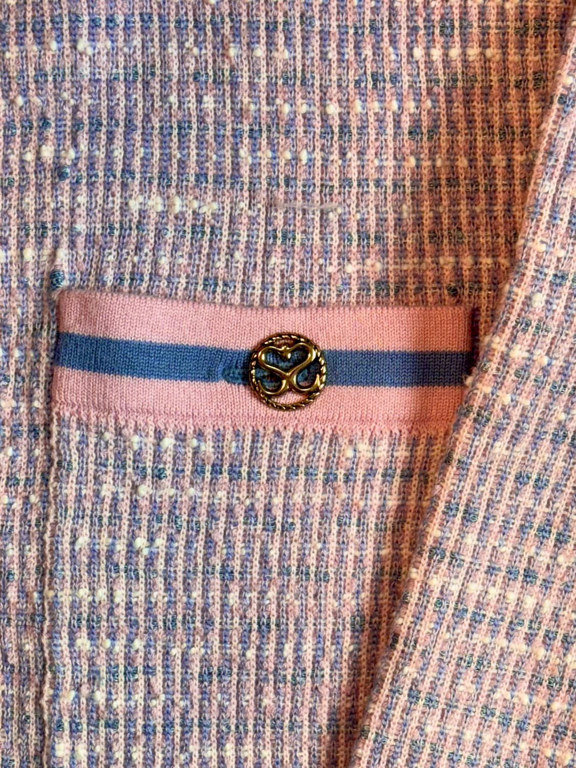 21ss 산드로 크롭 트위드 이펙트 가디건 2사이즈  상품이미지4