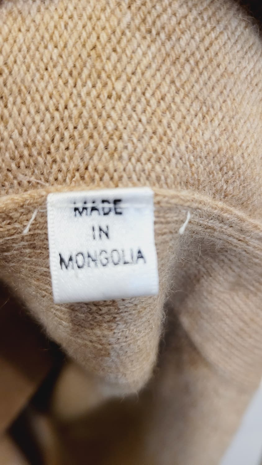 몽골리아 캐시미어 100% 니트 원피스 상품이미지5