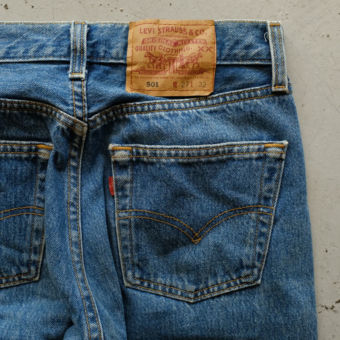 1990’s Made In USA Levi’s 501 Denim 상품이미지6