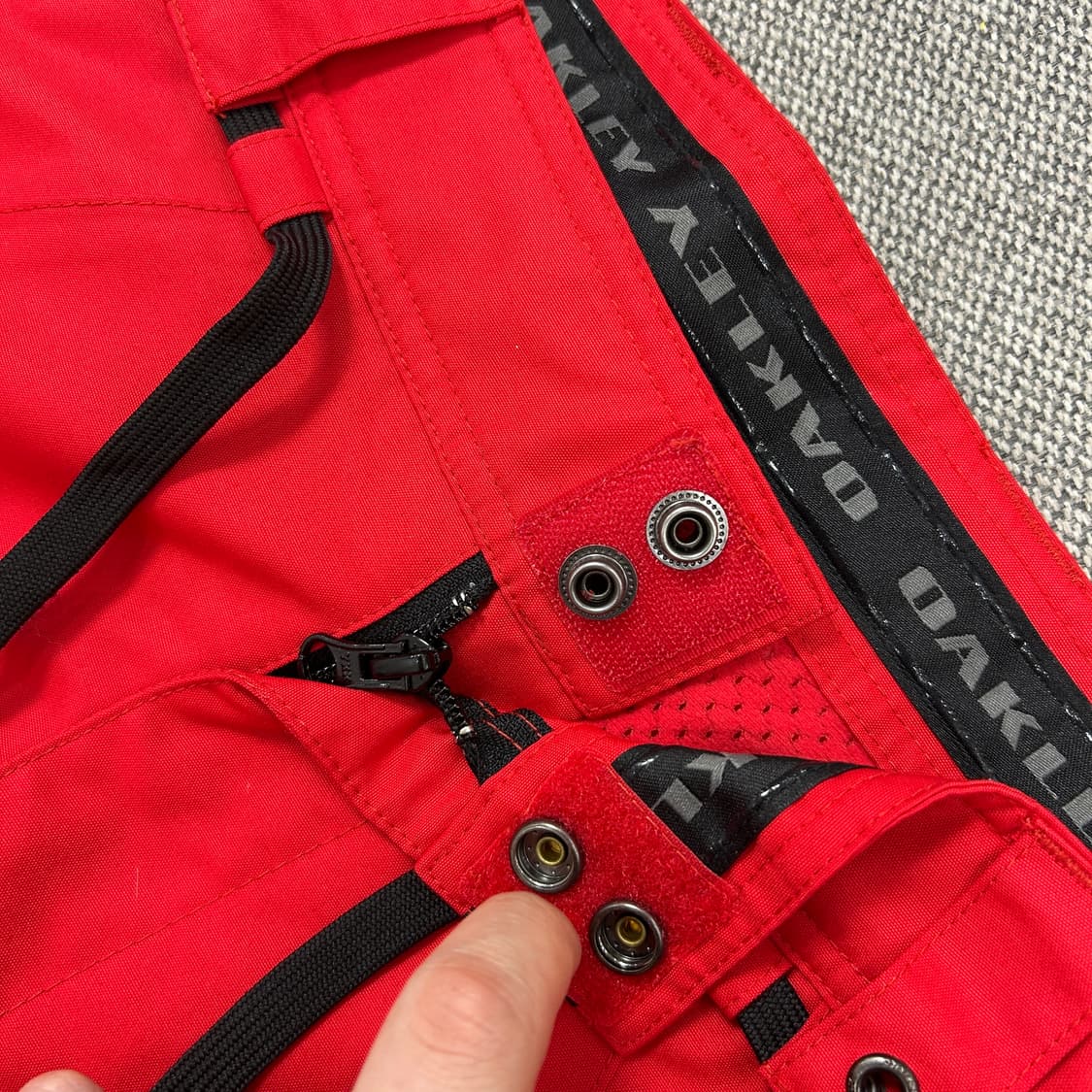 오클리 레드 스키팬츠(M) 상품이미지4