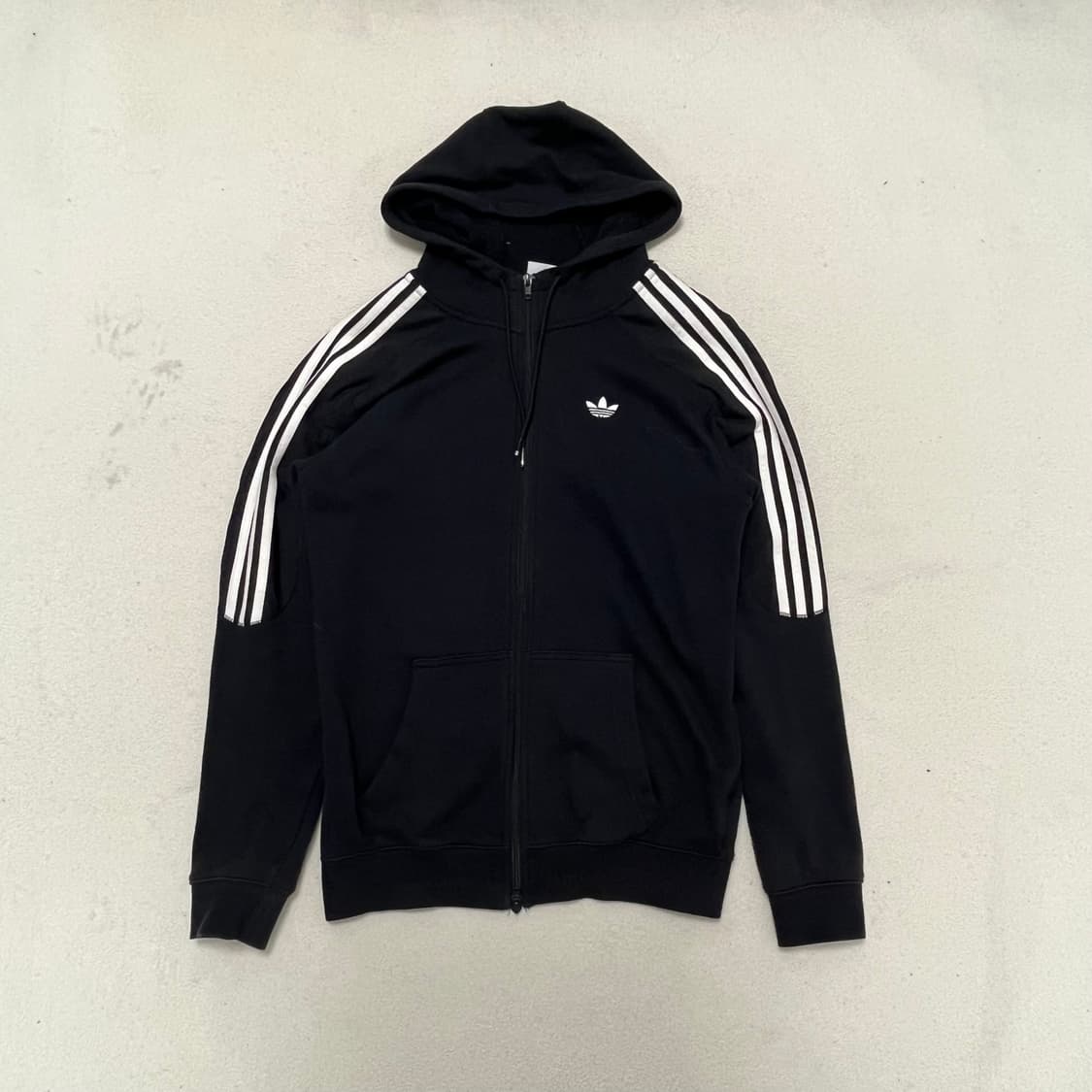 Adidas Black Firebird Zip Hoodie 상품이미지4