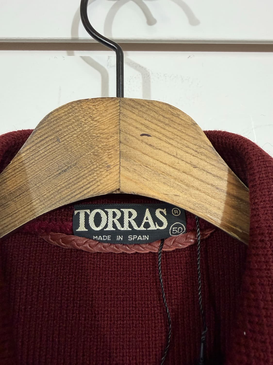 TORRAS 레더 니트 자켓 (Made In Spain)  상품이미지6