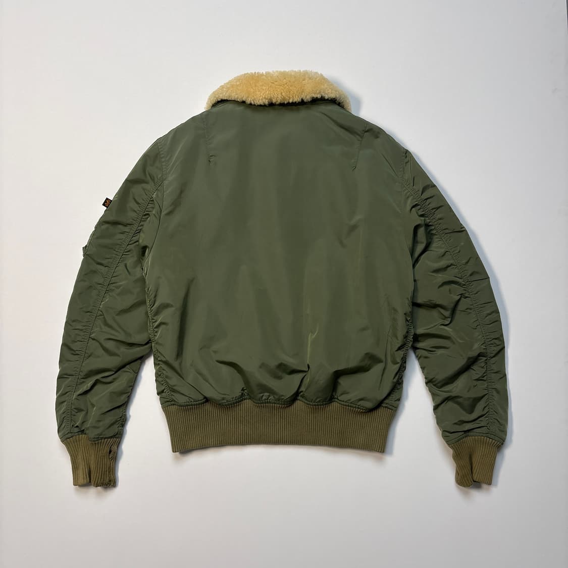 [M] 00s 알파인더스트리 B-15 플라이트 자켓 MA-1 상품이미지2