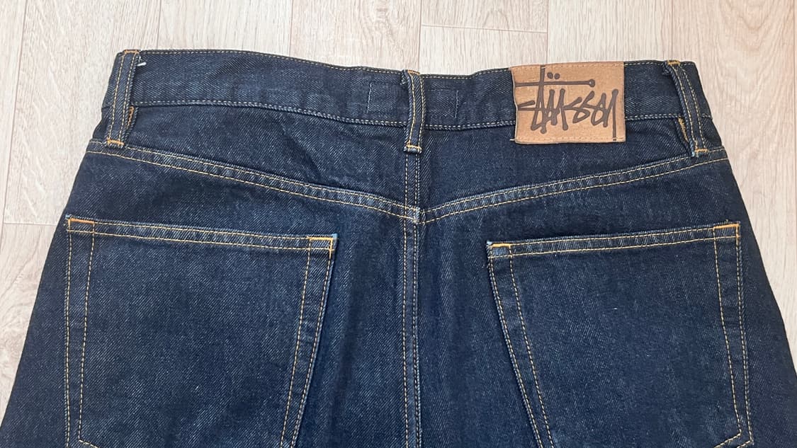 stussy RELAXED JEAN DENIM - RINSED INDIG 상품이미지4