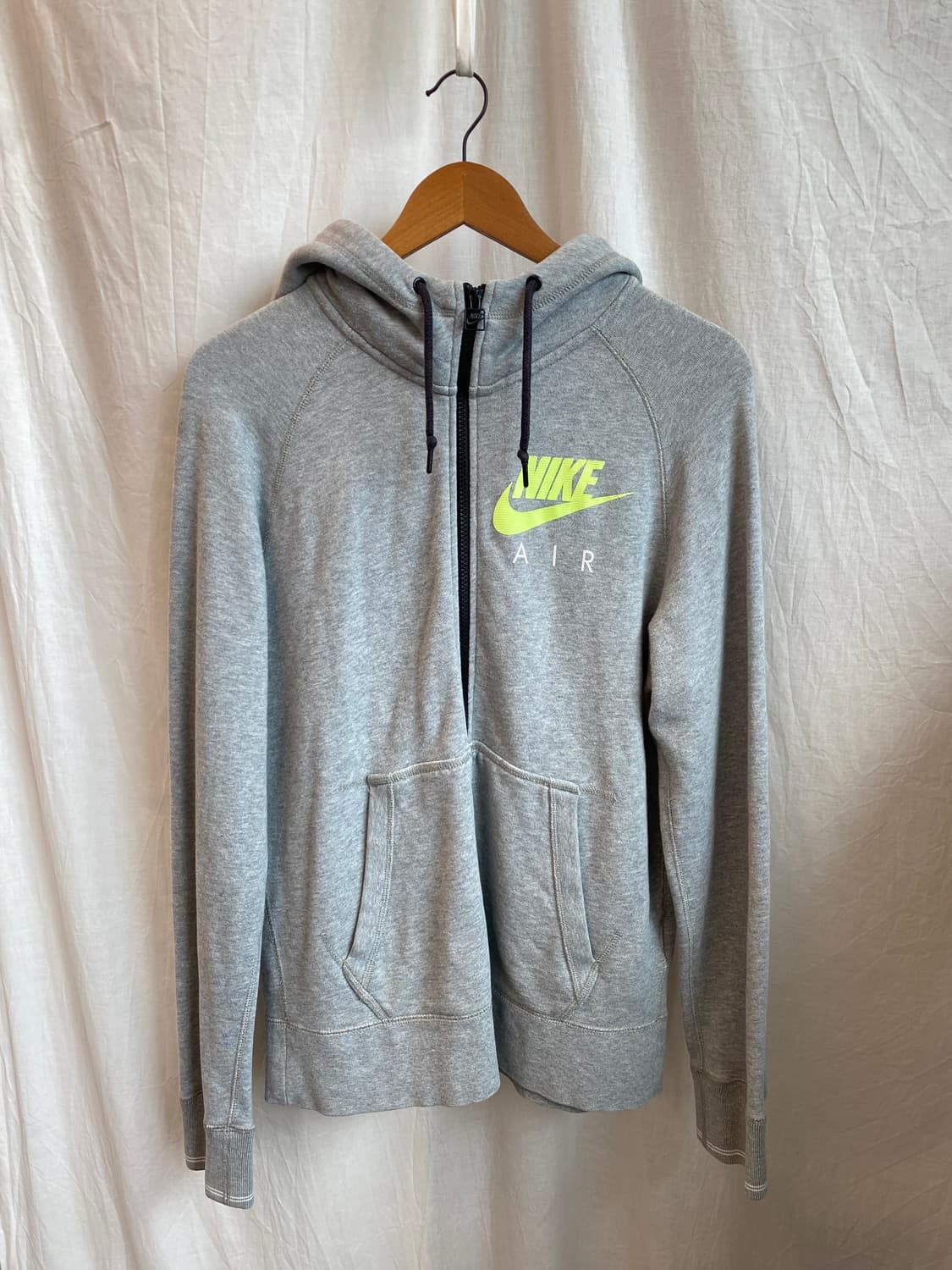 NIKE 그레이 후드집업자켓(MEN L) 상품이미지1
