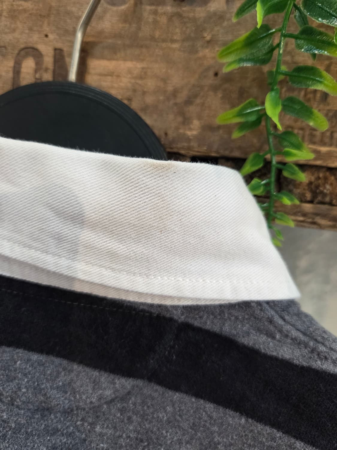 Polo 폴로 그레이 스트라이프 럭비티 상품이미지3