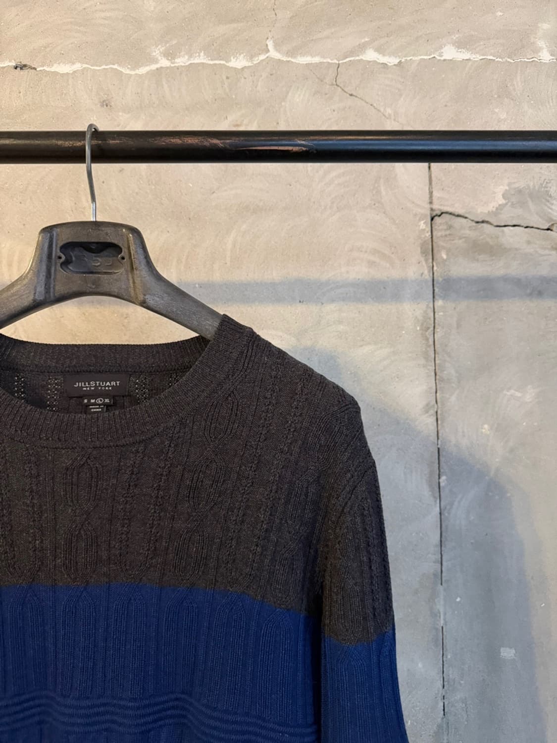 질스튜어트 케이블 니트 남성100 해 상품이미지3