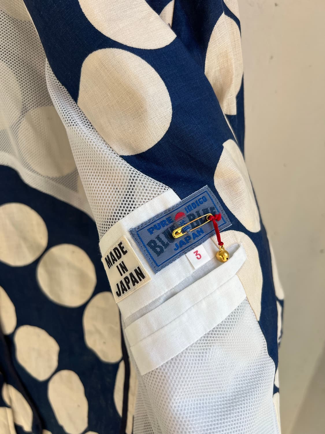 BLUE BLUE japan 20 s/s 블루블루 인디고 블레이져 상품이미지4