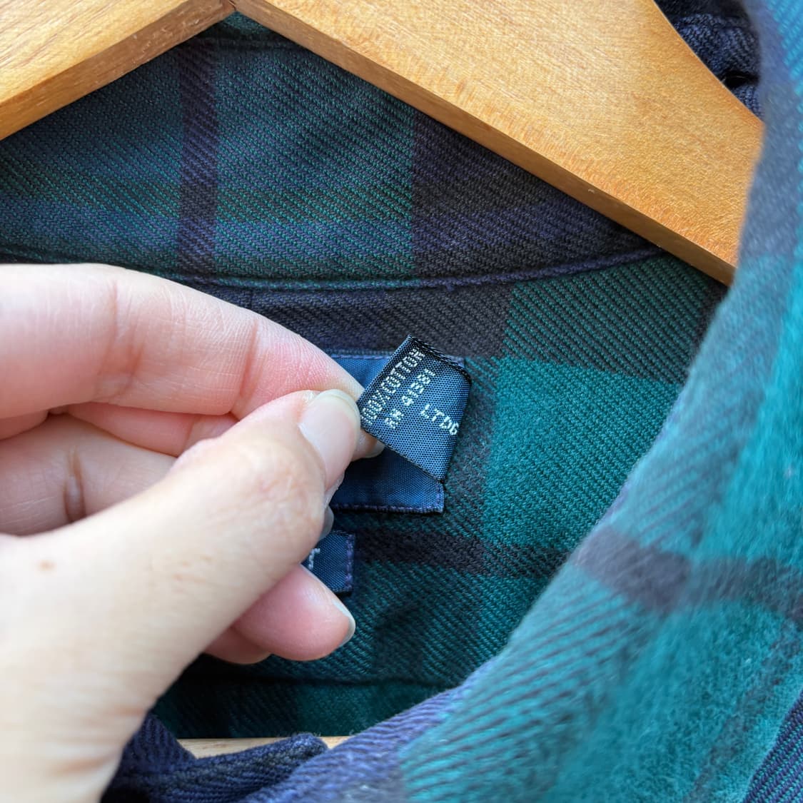 Polo 폴로 블랙와치 체크 셔츠 상품이미지4